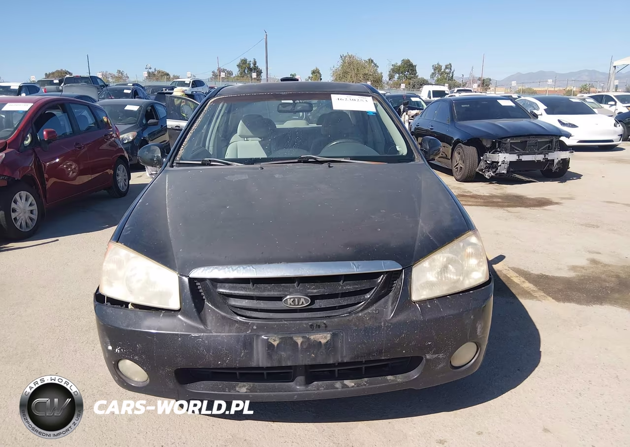 2004 Kia Spectra Ex-Lx VIN:KNAFE122545045523 - 12