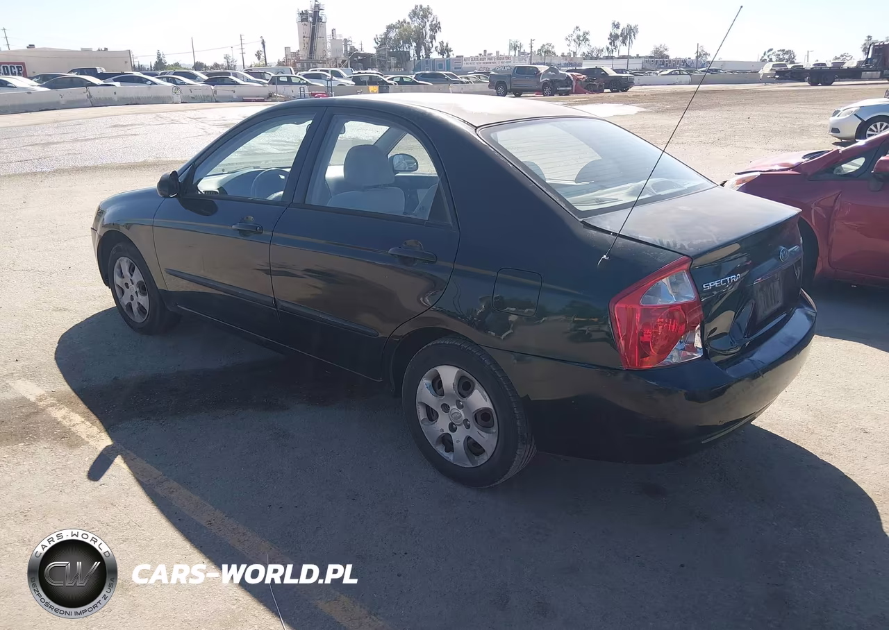 2004 Kia Spectra Ex-Lx VIN:KNAFE122545045523 - 3