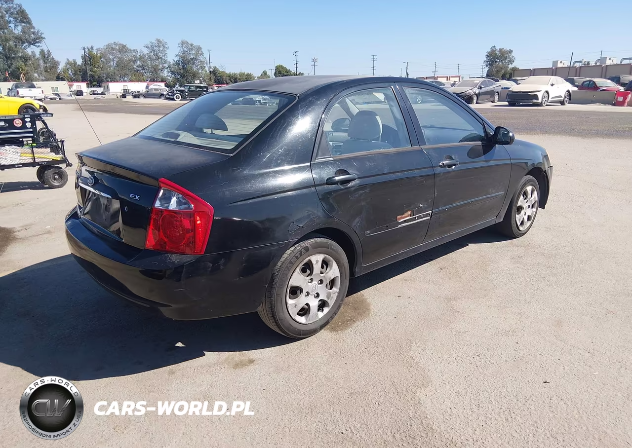 2004 Kia Spectra Ex-Lx VIN:KNAFE122545045523 - 4