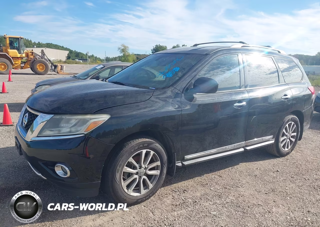 2014 Nissan Pathfinder Sl VIN:5N1AR2MN2EC609586 - 2