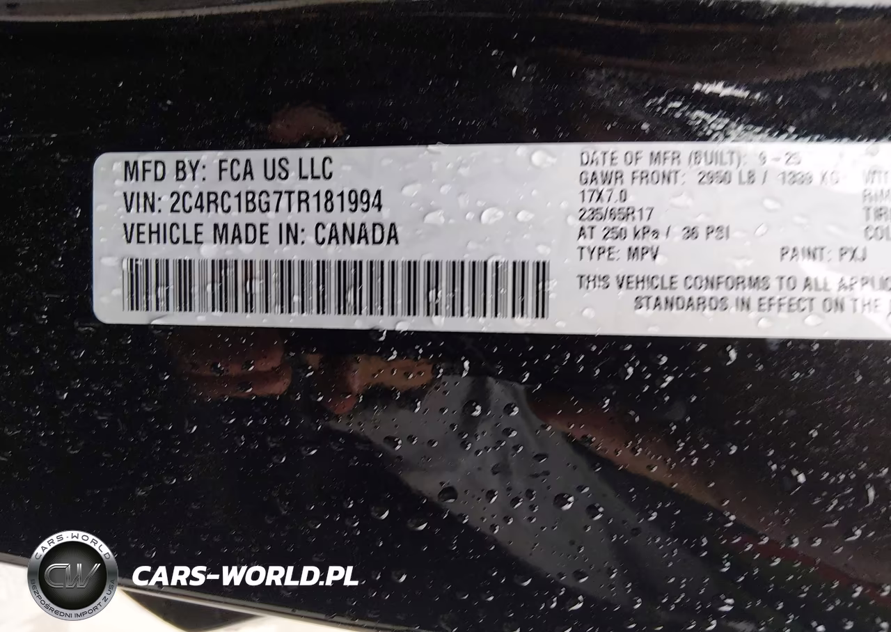 2026 Chrysler Pacifica Select VIN:2C4RC1BG7TR181994 - 9