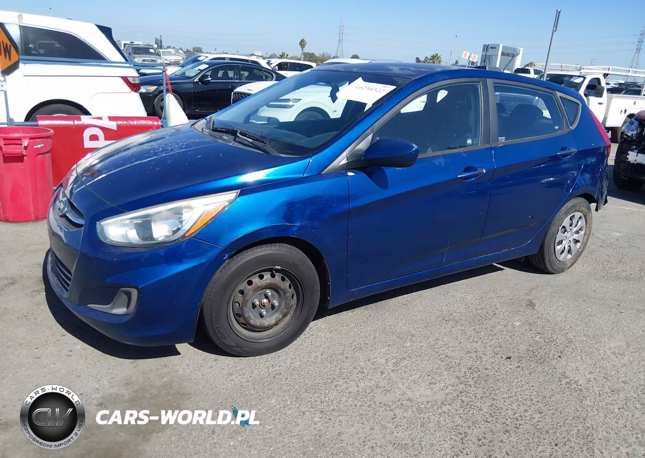 2015 Hyundai Accent Gs VIN:KMHCT5AE9FU204255 - 2