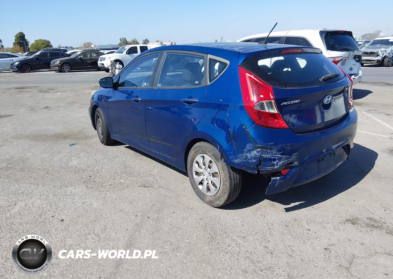 2015 Hyundai Accent Gs VIN:KMHCT5AE9FU204255 - 3