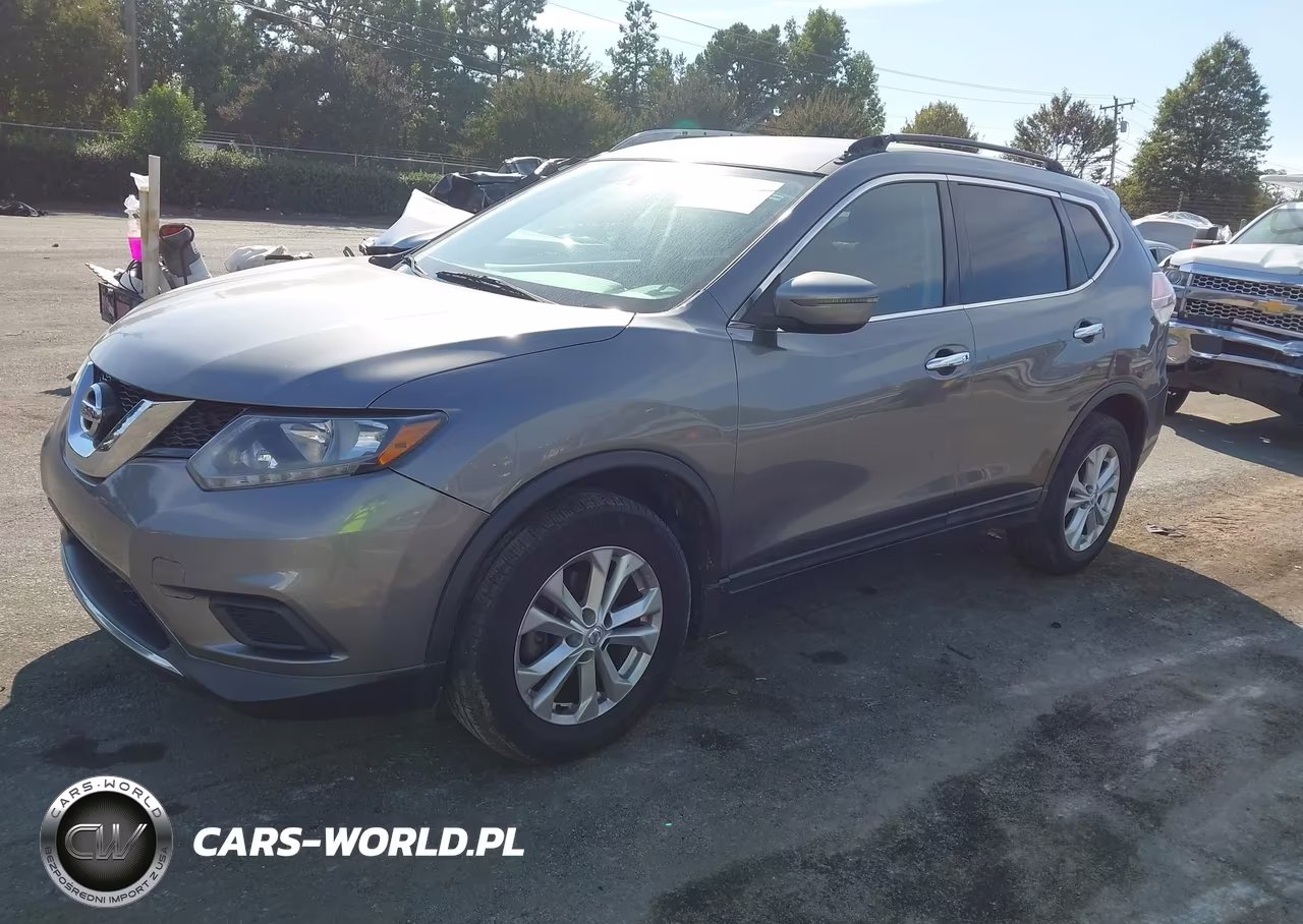 2016 Nissan Rogue Sv VIN:KNMAT2MV8GP713839 - 2