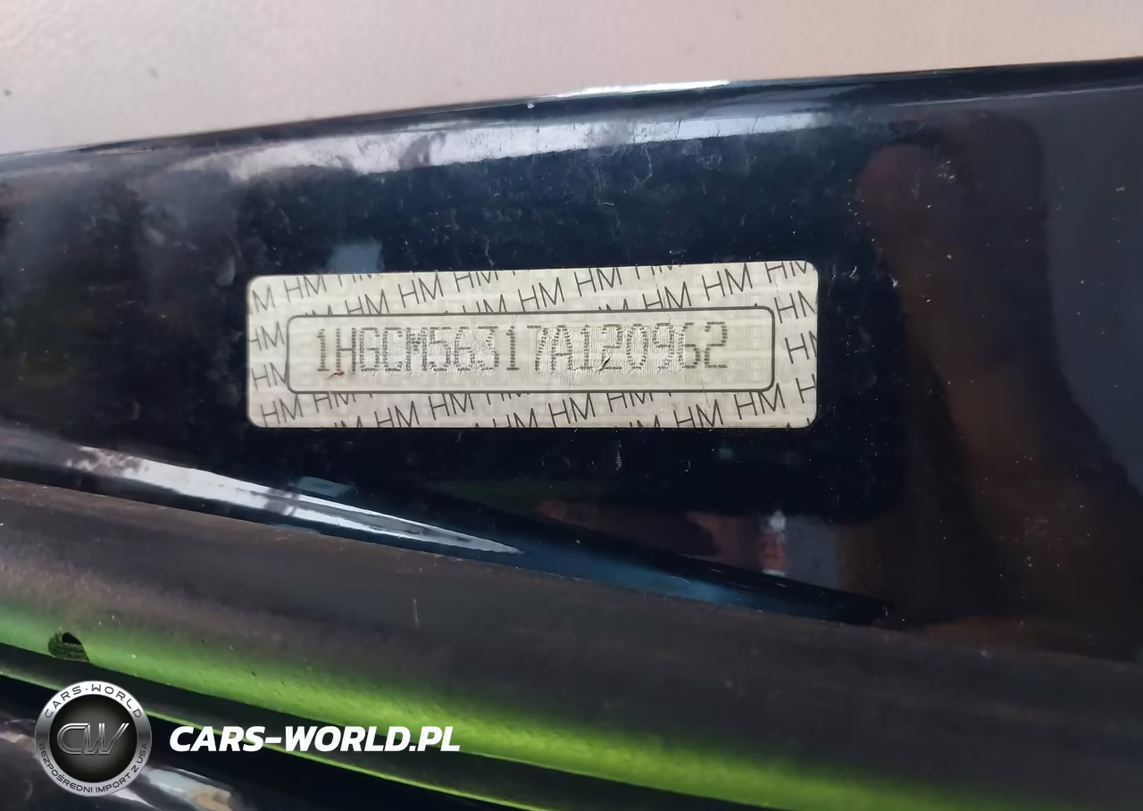 2007 Honda Accord 2.4 Se VIN:1HGCM56317A120962 - 9
