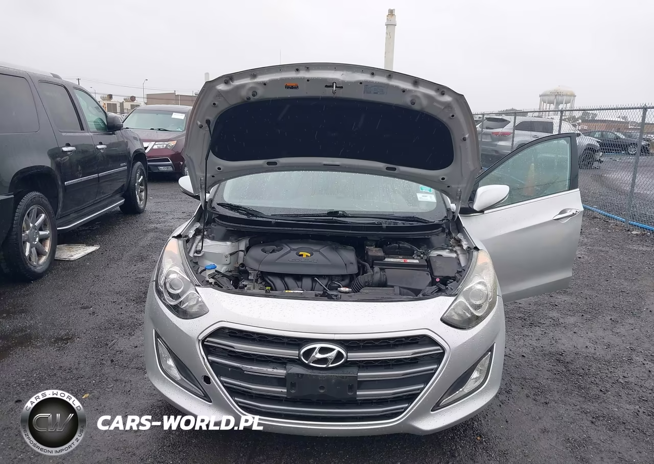 2016 Hyundai Elantra Gt VIN:KMHD35LHXGU318231 - 10