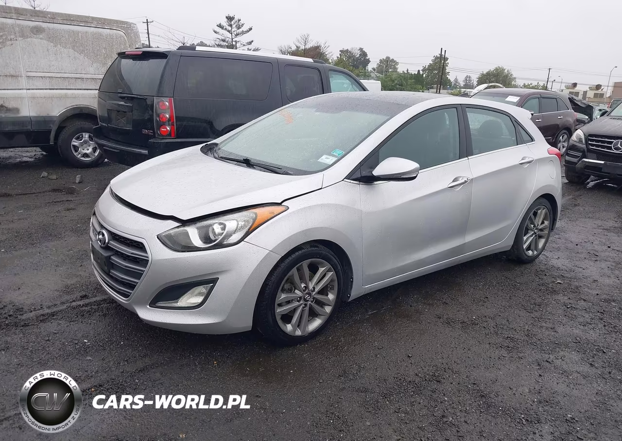 2016 Hyundai Elantra Gt VIN:KMHD35LHXGU318231 - 2