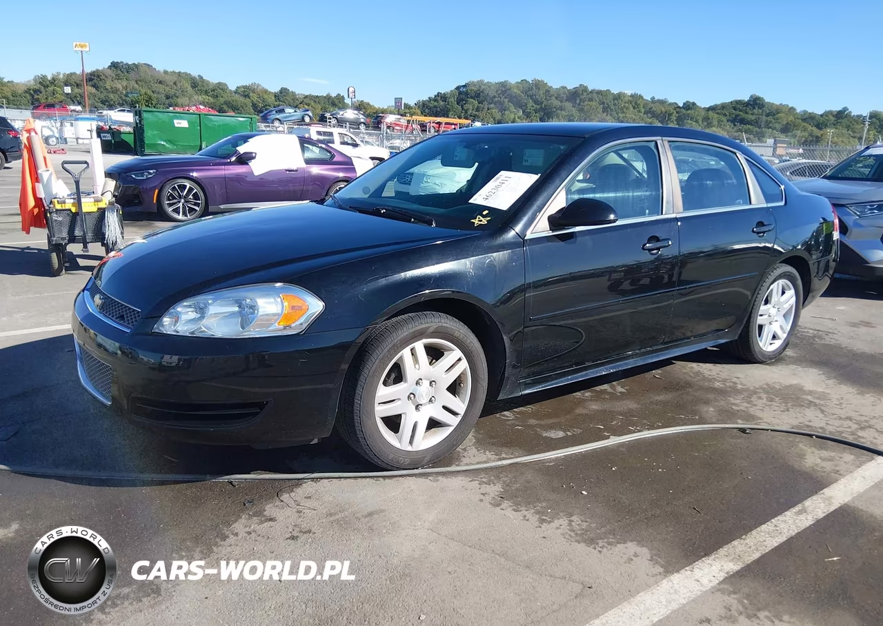 2016 Chevrolet Impala Limited Lt VIN:2G1WB5E39G1167582 - 2