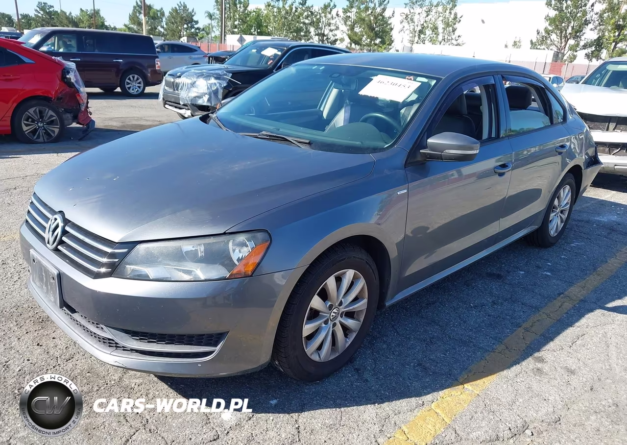 2015 Volkswagen Passat 1.8T Wolfsburg Edition VIN:1VWAT7A30FC061074 - 2
