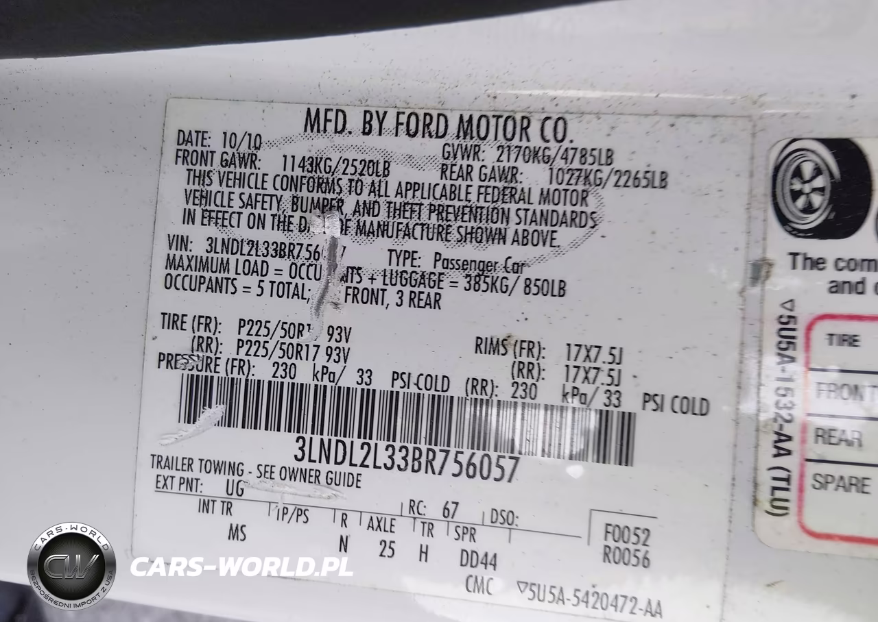 2011 Lincoln Mkz Hybrid VIN:3LNDL2L33BR756057 - 9