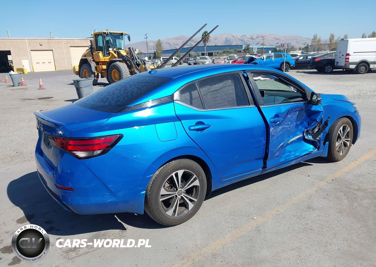 2020 Nissan Sentra Sv Xtronic Cvt VIN:3N1AB8CV7LY234668 - 4