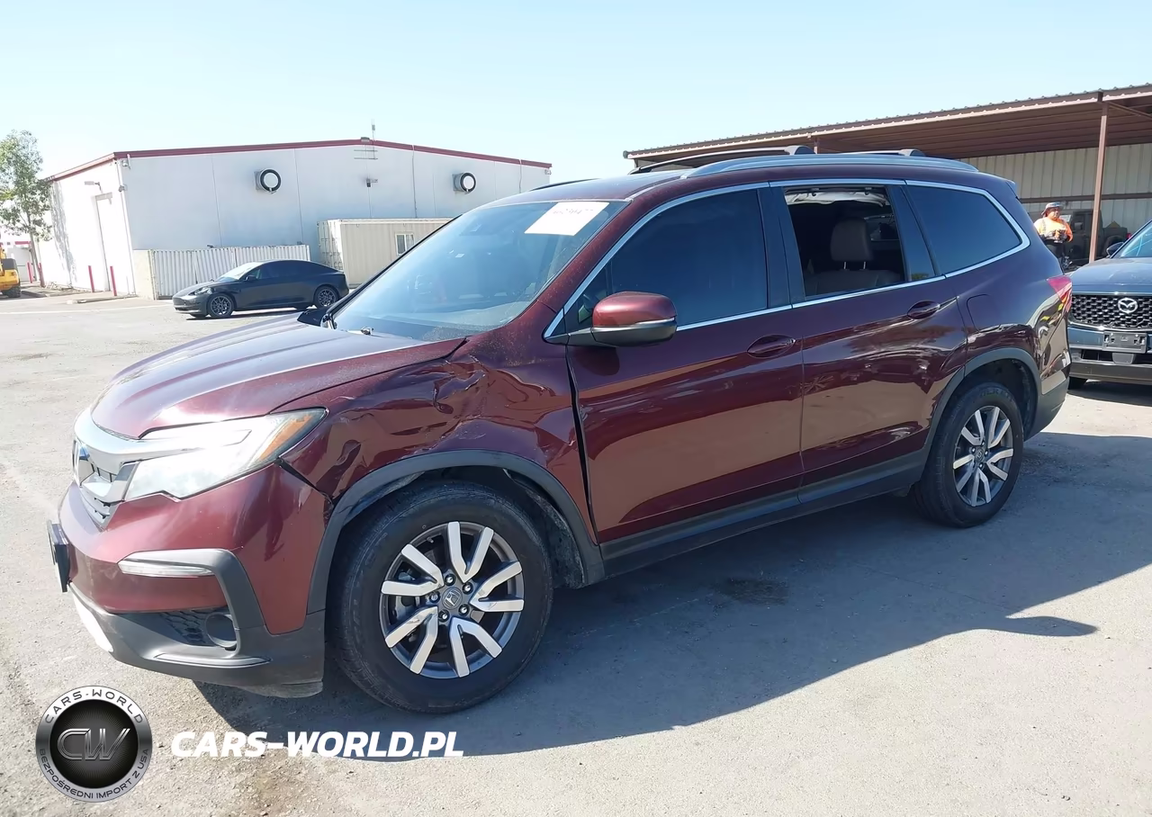 2020 Honda Pilot Awd Ex-L W-Navi VIN:5FNYF6H42LB001149 - 2