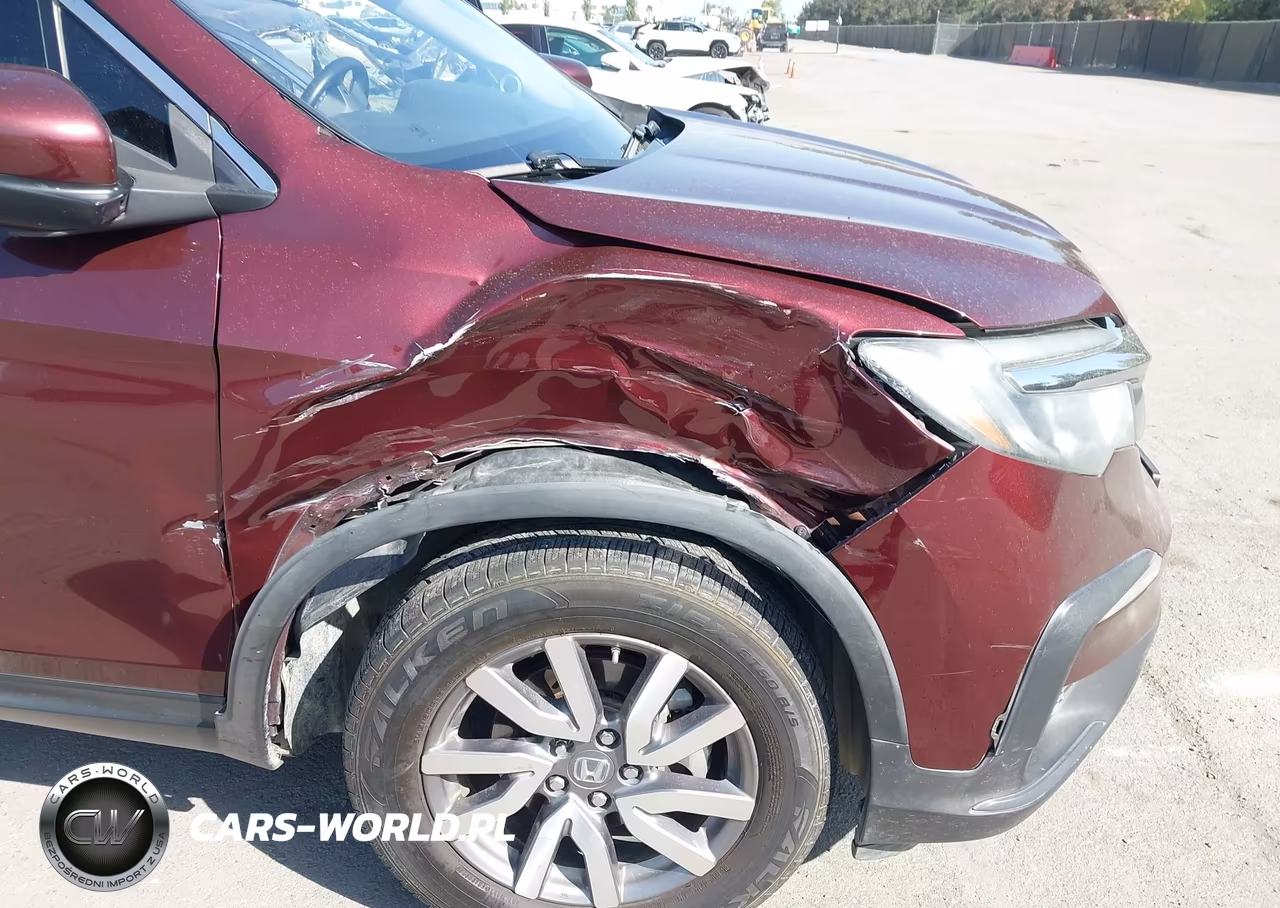 2020 Honda Pilot Awd Ex-L W-Navi VIN:5FNYF6H42LB001149 - 6