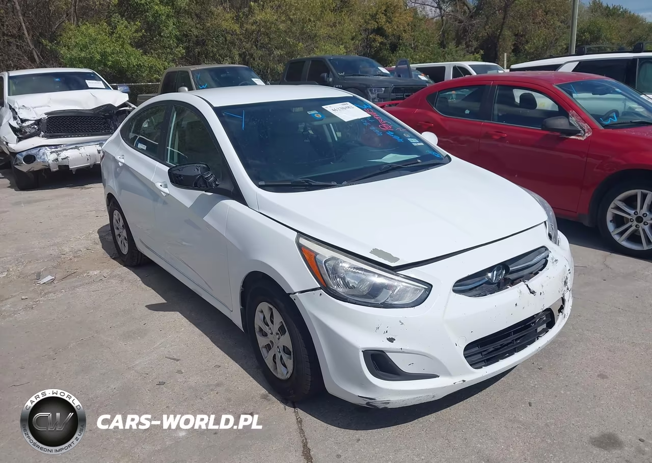 2017 Hyundai Accent Se VIN:KMHCT4AE3HU241802 - 1