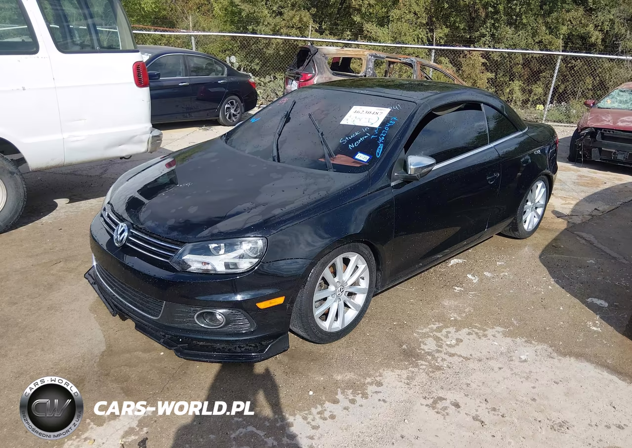 2014 Volkswagen Eos Komfort VIN:WVWBW8AH1EV000741 - 2