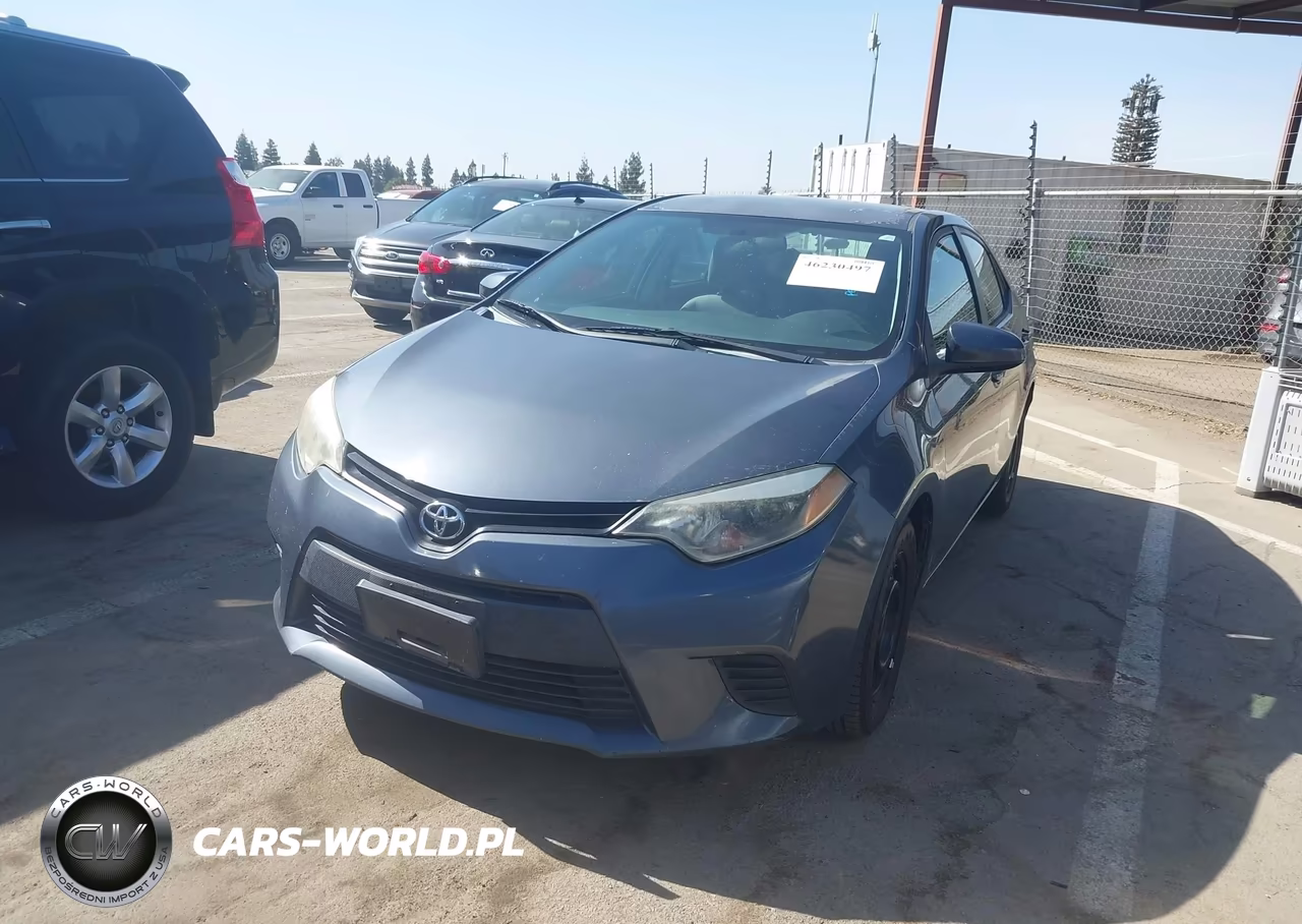 2014 Toyota Corolla L VIN:5YFBURHE9EP133385 - 2