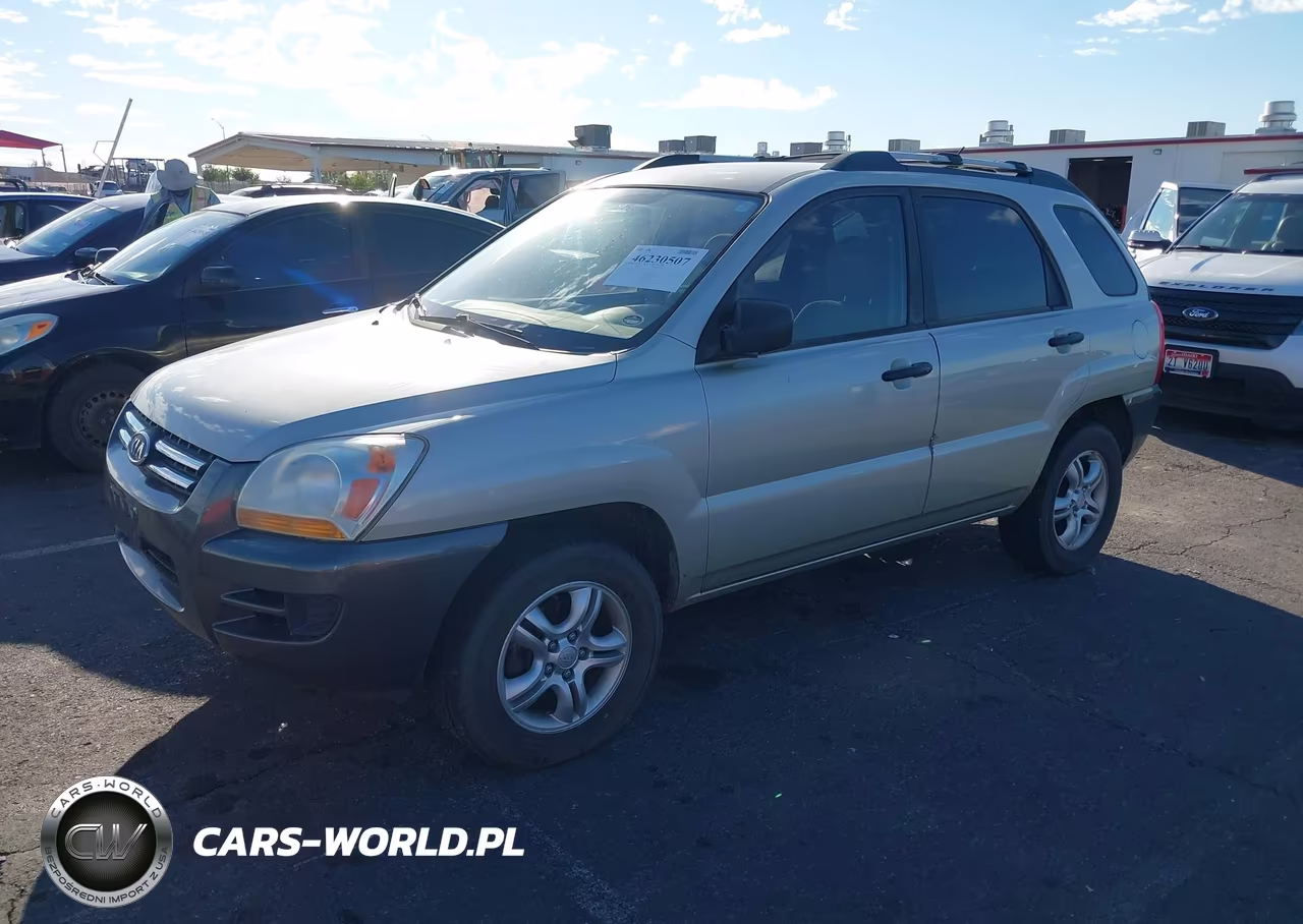 2008 Kia Sportage Lx V6 VIN:KNDJF723087507132 - 2