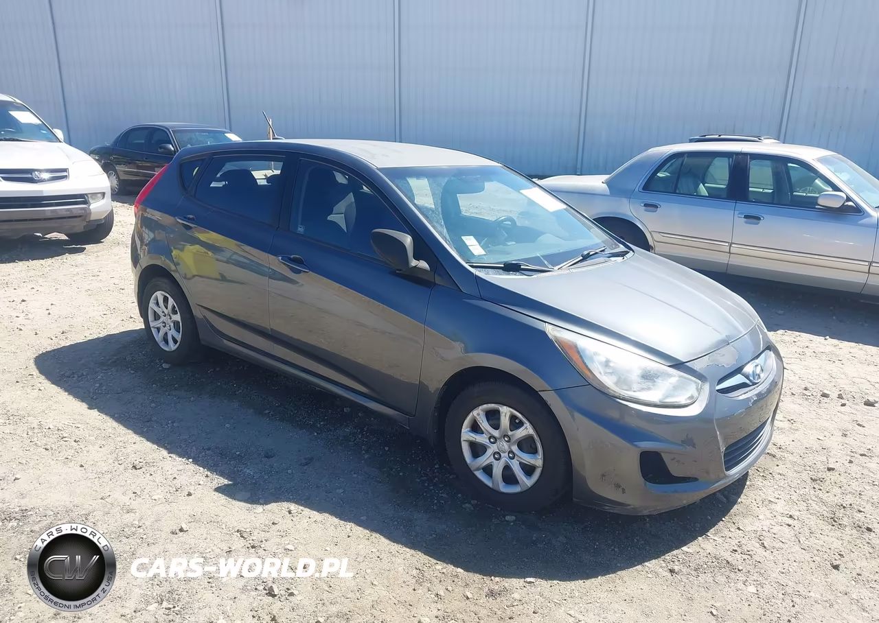 2012 Hyundai Accent Gs VIN:KMHCT5AE2CU012607 - 1