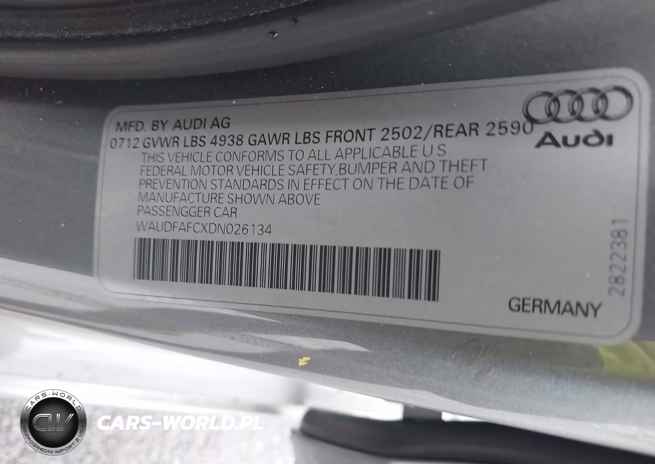 2013 Audi A6 2.0T Premium VIN:WAUDFAFCXDN026134 - 9