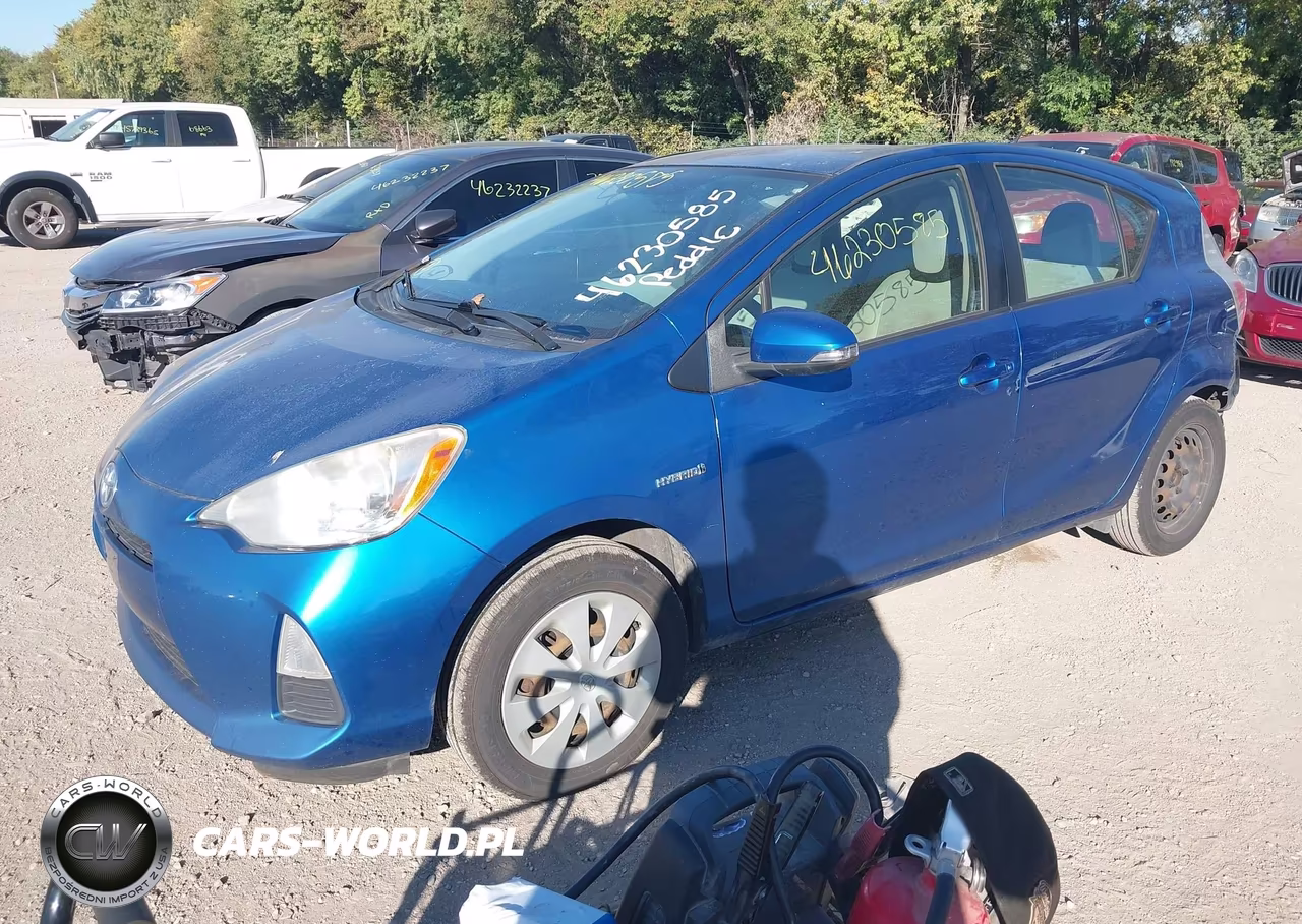 2013 Toyota Prius C One VIN:JTDKDTB35D1553507 - 2