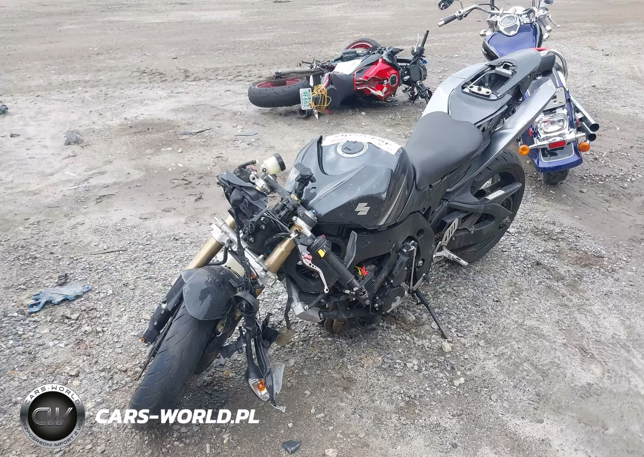 2007 Suzuki Gsx-R600 VIN:JS1GN7DA772119426 - 2
