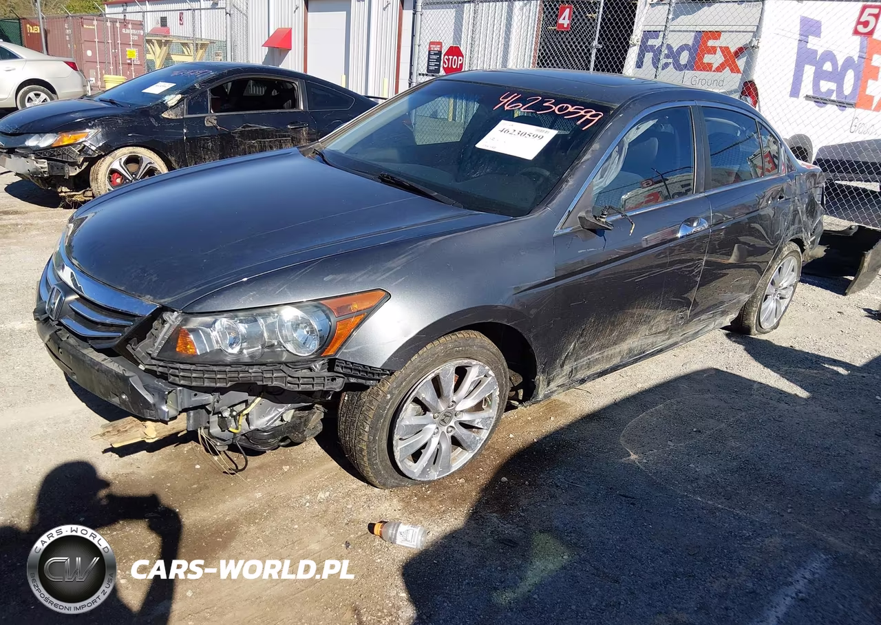 2011 Honda Accord 3.5 Ex-L VIN:1HGCP3F86BA017374 - 2