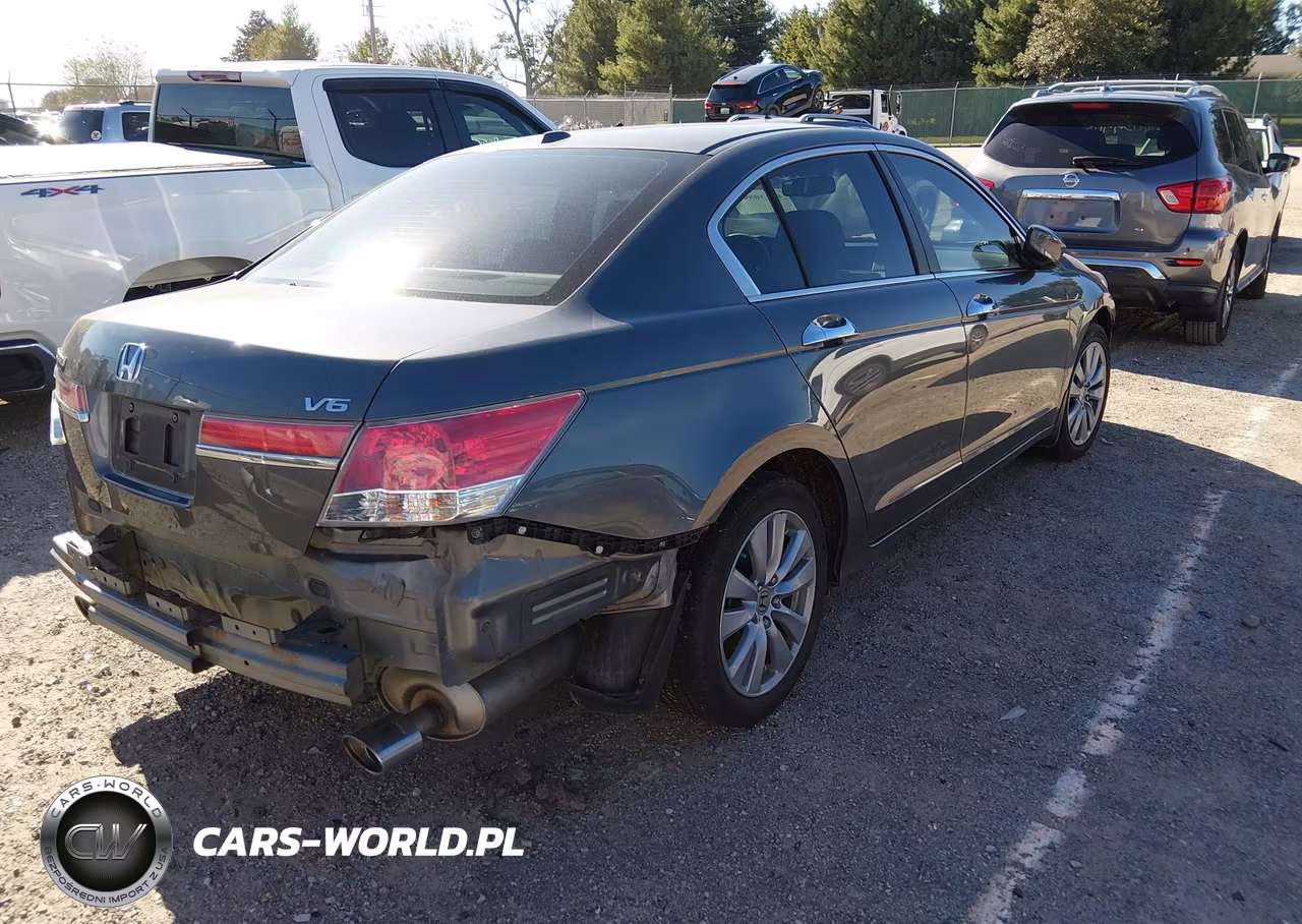 2011 Honda Accord 3.5 Ex-L VIN:1HGCP3F86BA017374 - 4