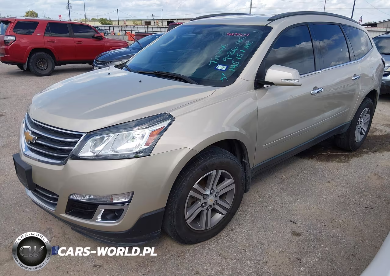 2016 Chevrolet Traverse 2Lt VIN:1GNKRHKD8GJ145151 - 2