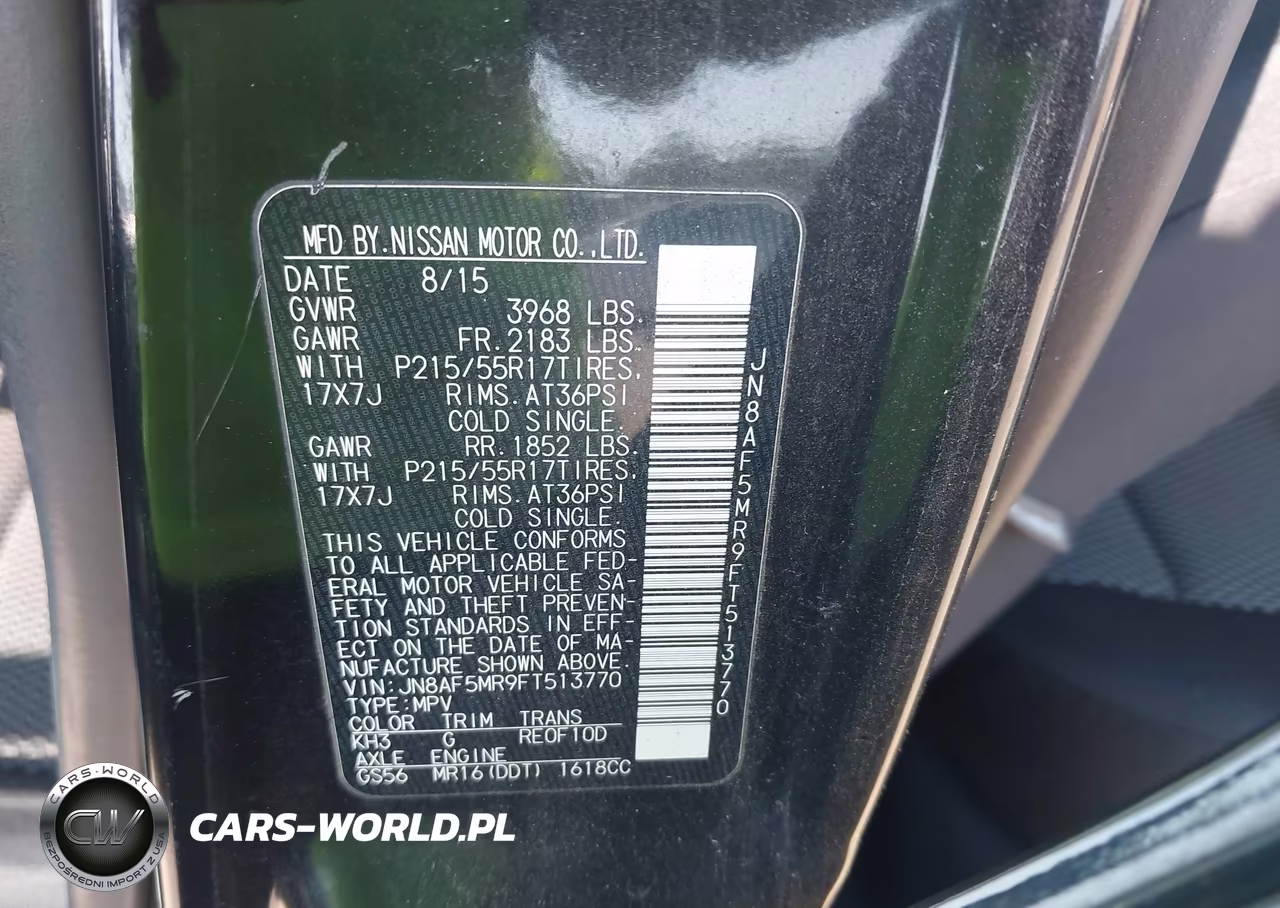 2015 Nissan Juke S VIN:JN8AF5MR9FT513770 - 9