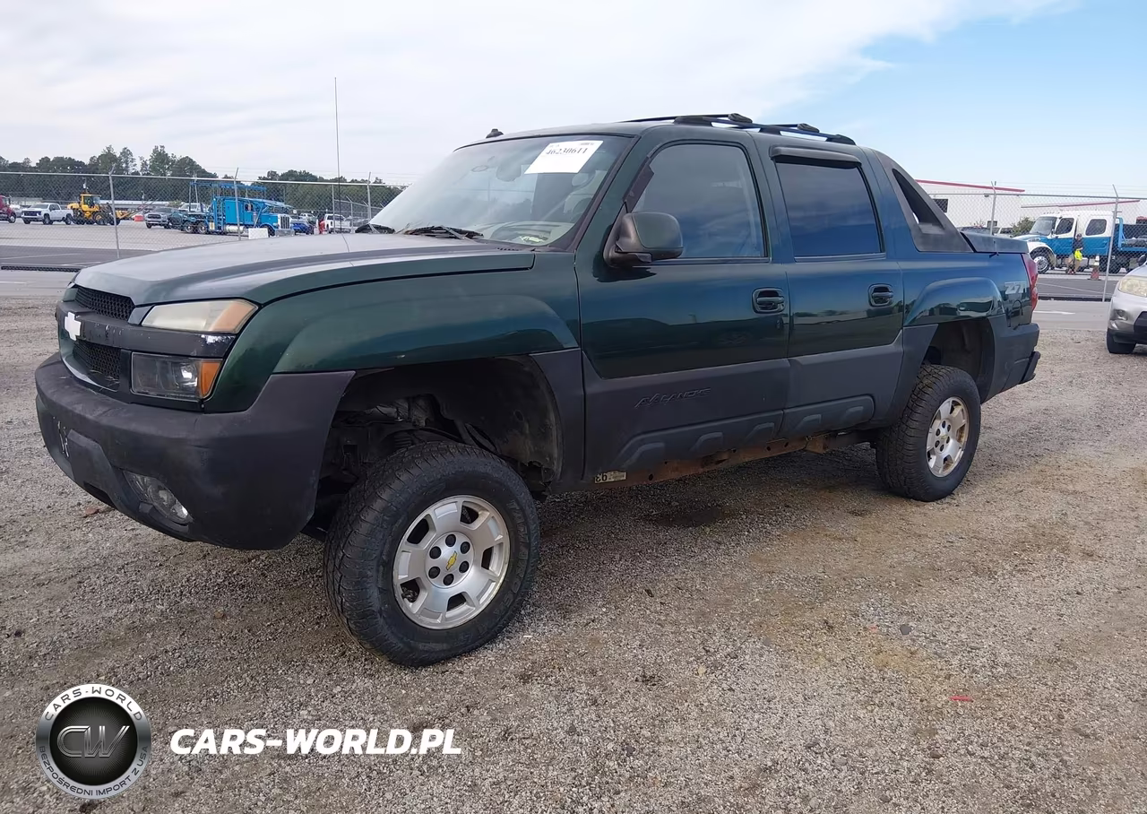 2003 Chevrolet Avalanche 1500 VIN:3GNEK13T63G254993 - 2