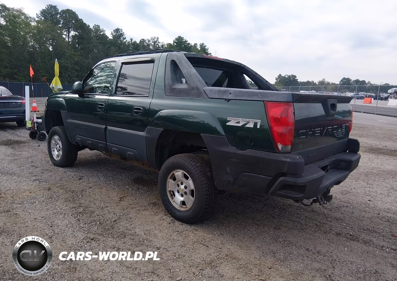 2003 Chevrolet Avalanche 1500 VIN:3GNEK13T63G254993 - 3