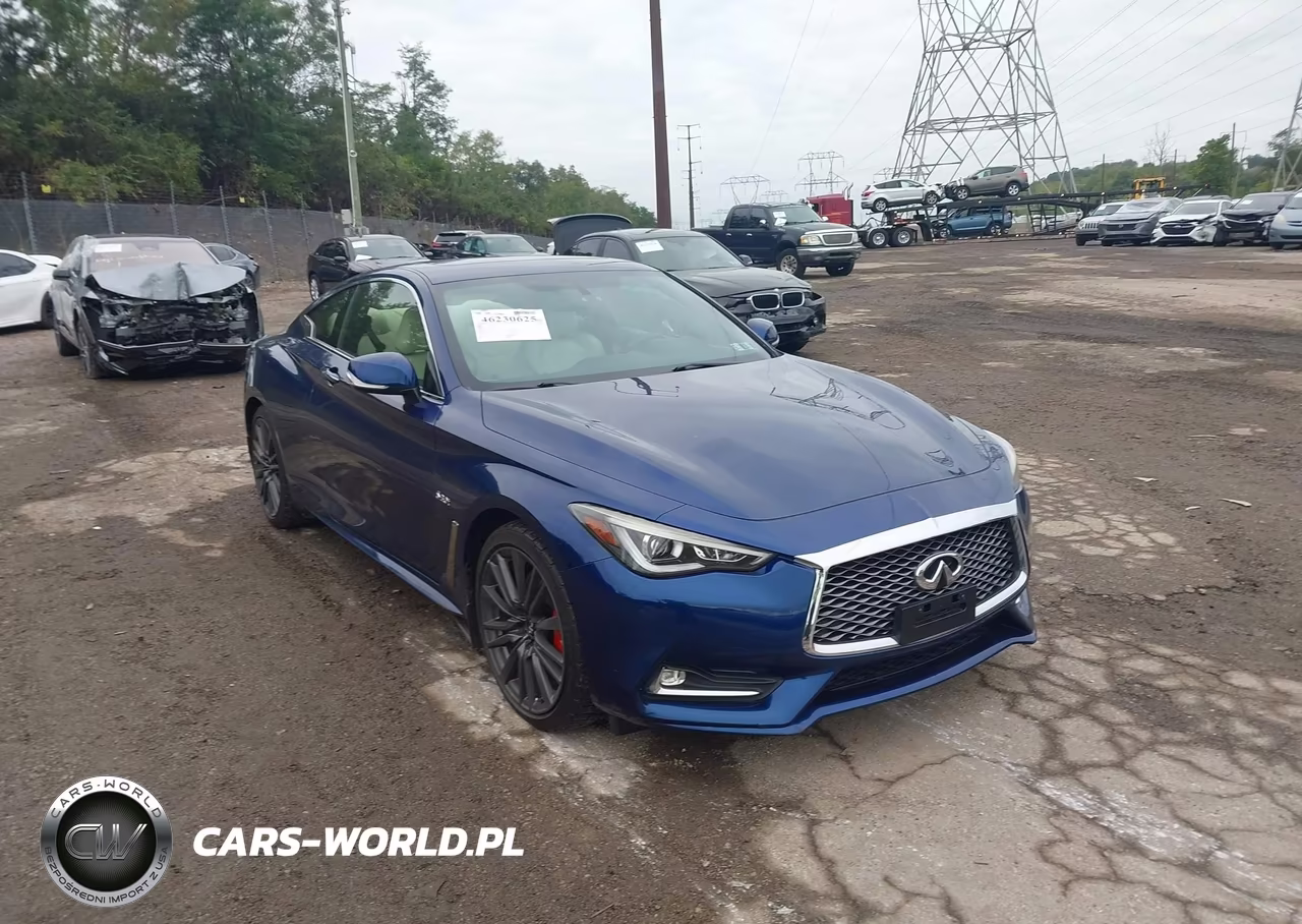 2017 Infiniti Q60 3.0T Red Sport 400