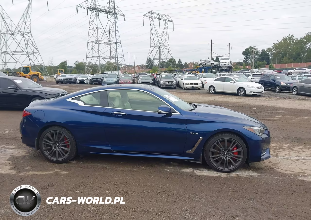 2017 Infiniti Q60 3.0T Red Sport 400 VIN:JN1FV7EL0HM701779 - 13
