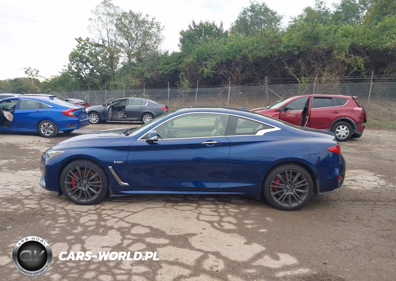 2017 Infiniti Q60 3.0T Red Sport 400 VIN:JN1FV7EL0HM701779 - 14