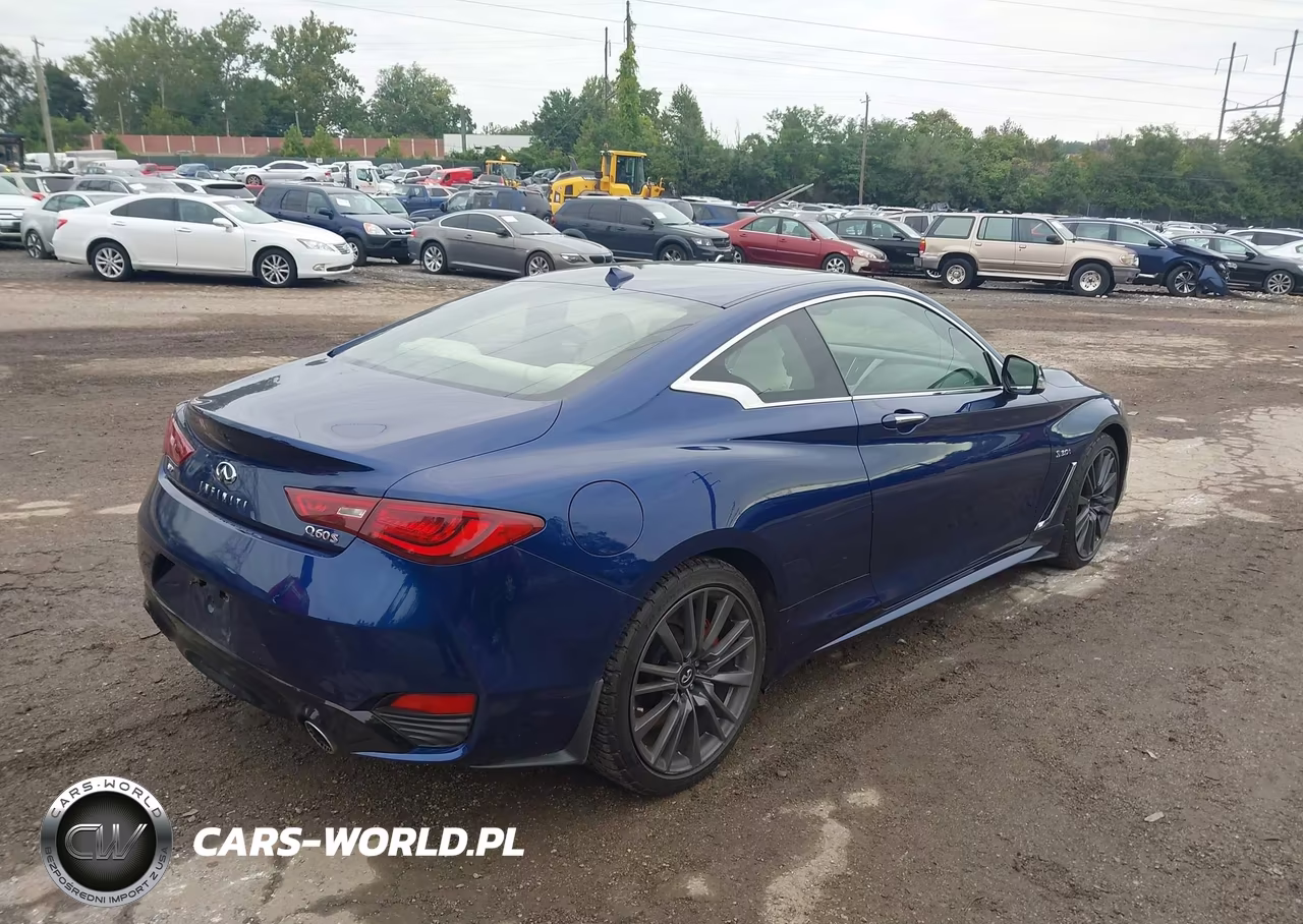 2017 Infiniti Q60 3.0T Red Sport 400 VIN:JN1FV7EL0HM701779 - 4