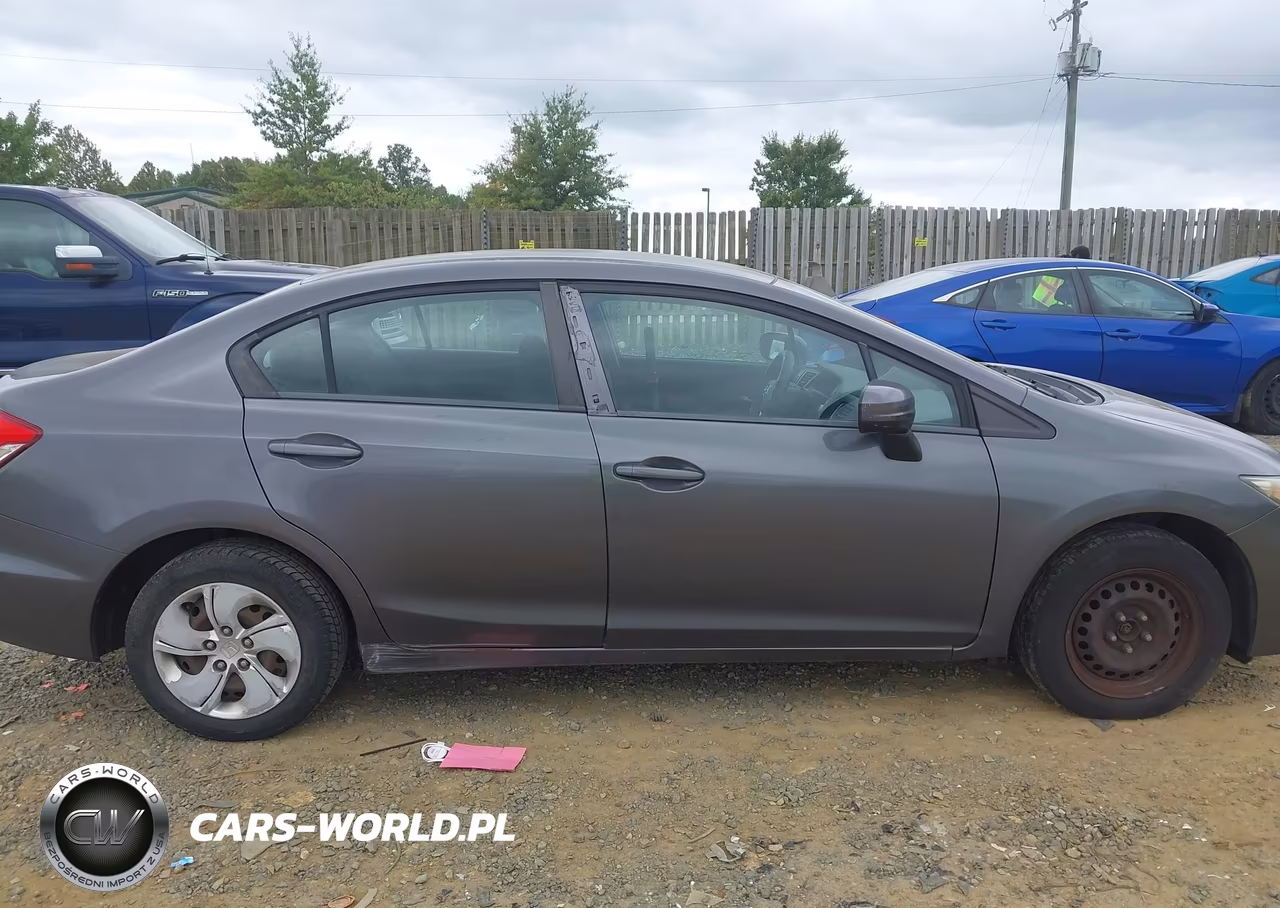 2014 Honda Civic Lx VIN:19XFB2F54EE210277 - 13