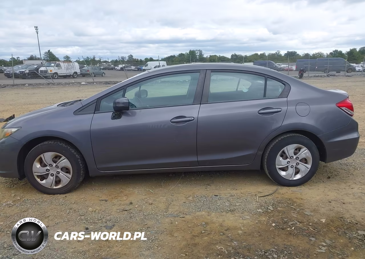 2014 Honda Civic Lx VIN:19XFB2F54EE210277 - 14
