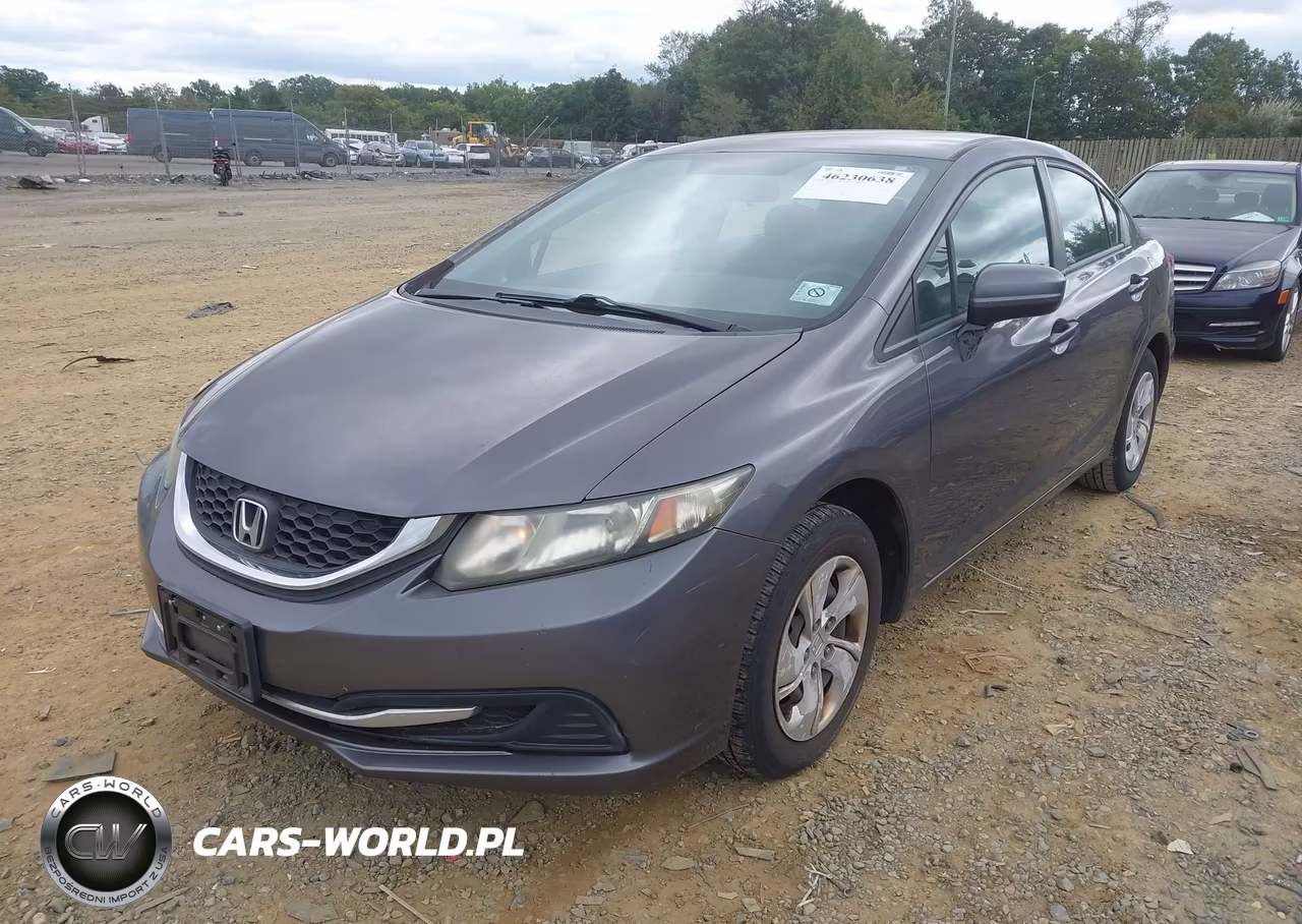 2014 Honda Civic Lx VIN:19XFB2F54EE210277 - 2