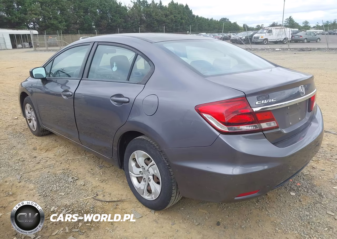 2014 Honda Civic Lx VIN:19XFB2F54EE210277 - 3
