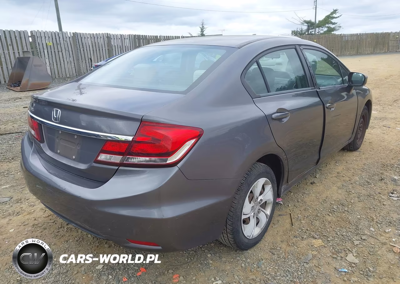 2014 Honda Civic Lx VIN:19XFB2F54EE210277 - 4