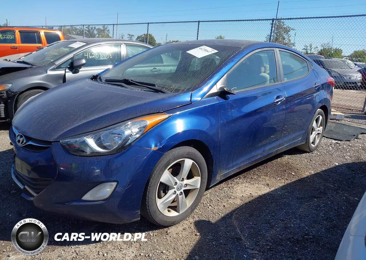 2013 Hyundai Elantra Gls VIN:KMHDH4AE1DU749735 - 2