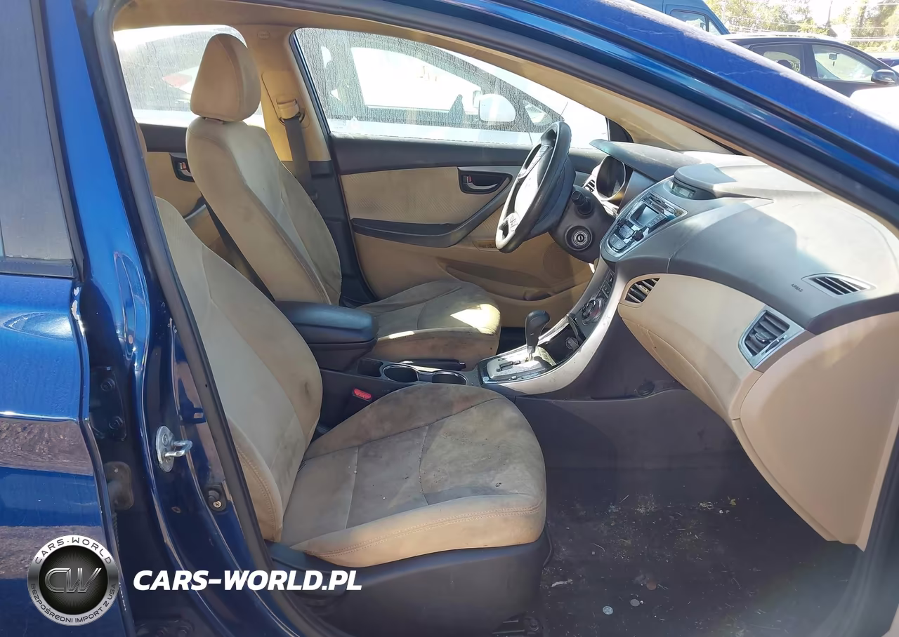 2013 Hyundai Elantra Gls VIN:KMHDH4AE1DU749735 - 5