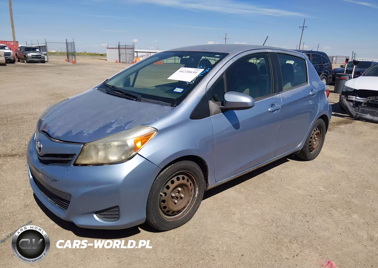 2013 Toyota Yaris Le VIN:JTDKTUD30DD565682 - 2