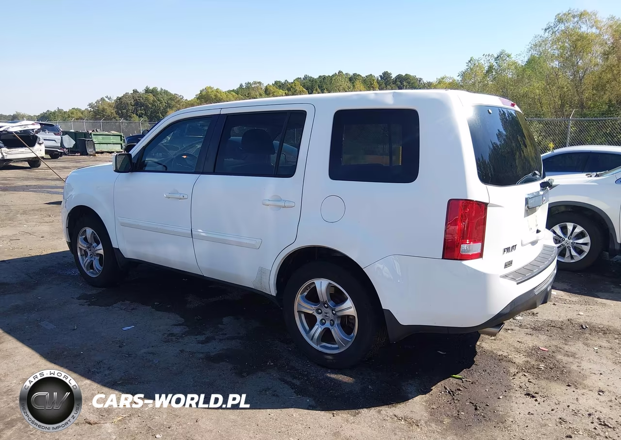 2014 Honda Pilot Ex-L VIN:5FNYF3H57EB025022 - 3