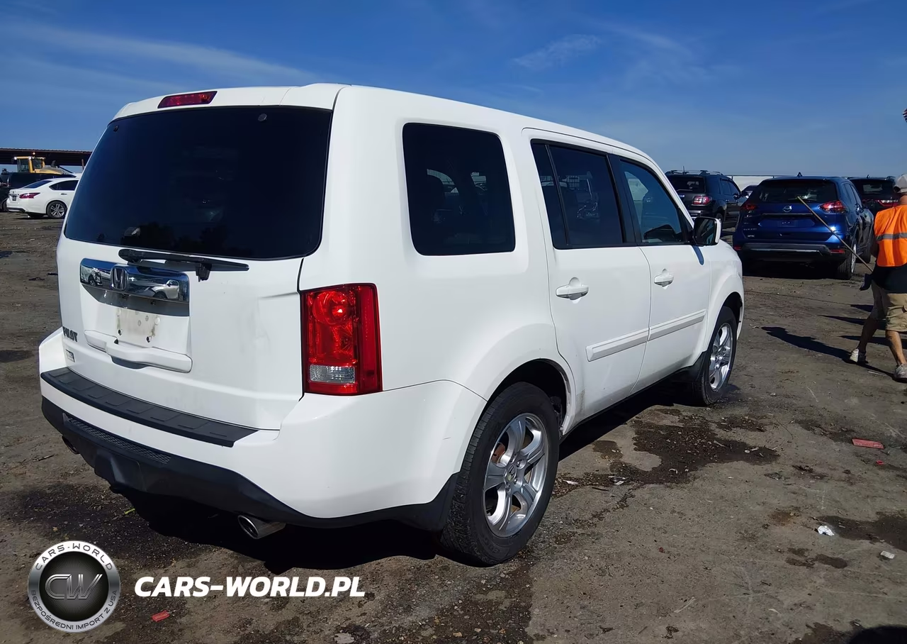 2014 Honda Pilot Ex-L VIN:5FNYF3H57EB025022 - 4