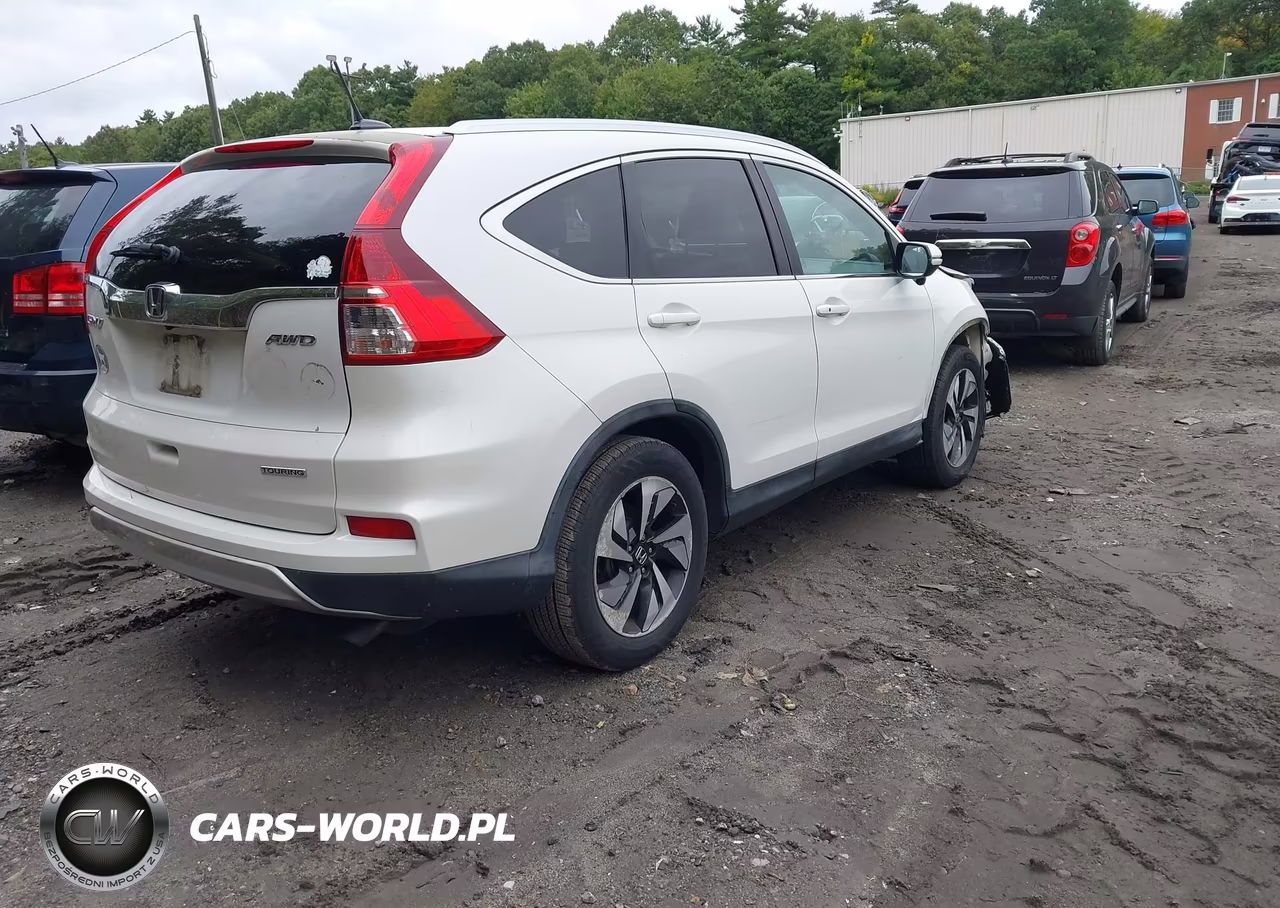 2015 Honda Cr-V Touring VIN:5J6RM4H98FL010878 - 4