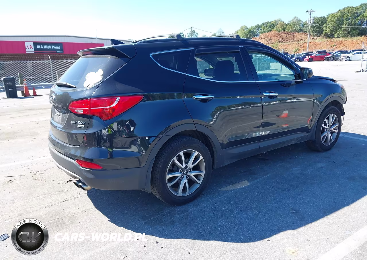 2015 Hyundai Santa Fe Sport 2.0L Turbo VIN:5XYZUDLA1FG264032 - 4