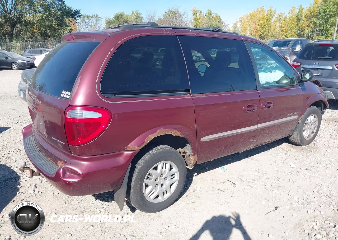 2001 Dodge Caravan Sport VIN:1B4GP45311B139092 - 4