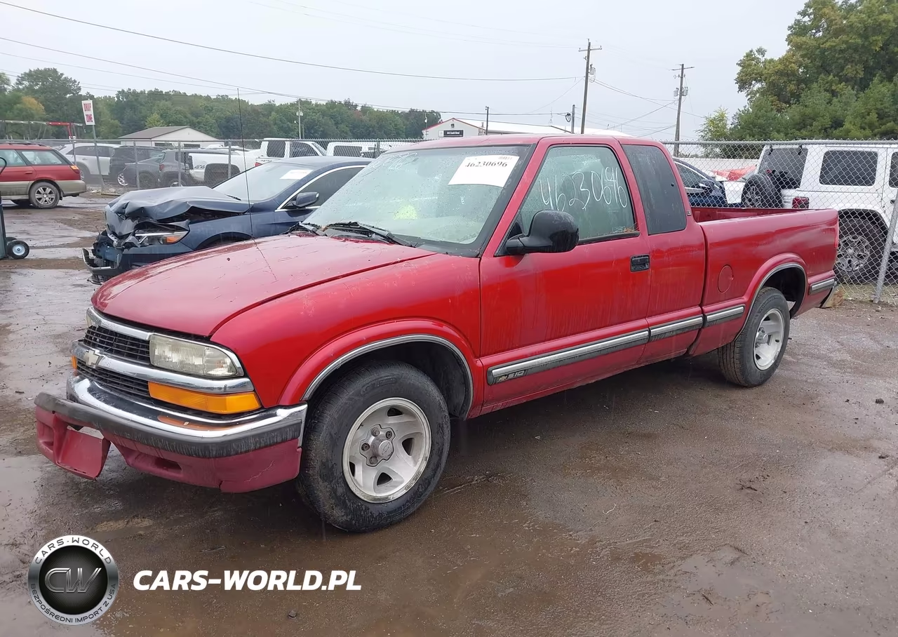 1998 Chevrolet S-10 Ls VIN:1GCCS19X7W8213034 - 2