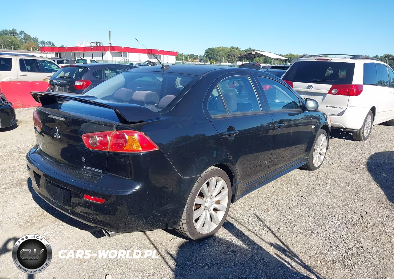 2009 Mitsubishi Lancer Gts VIN:JA3AU86W19U025478 - 4